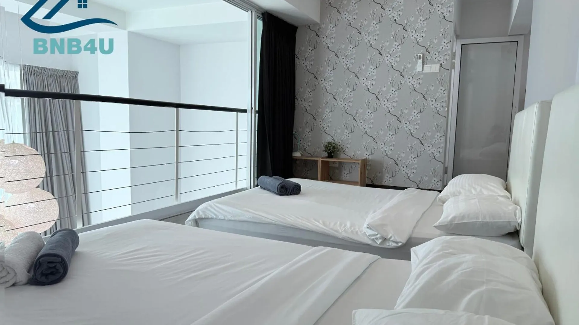 Duplex Seaview Comfort Stay In City By Iz George Town Malezya