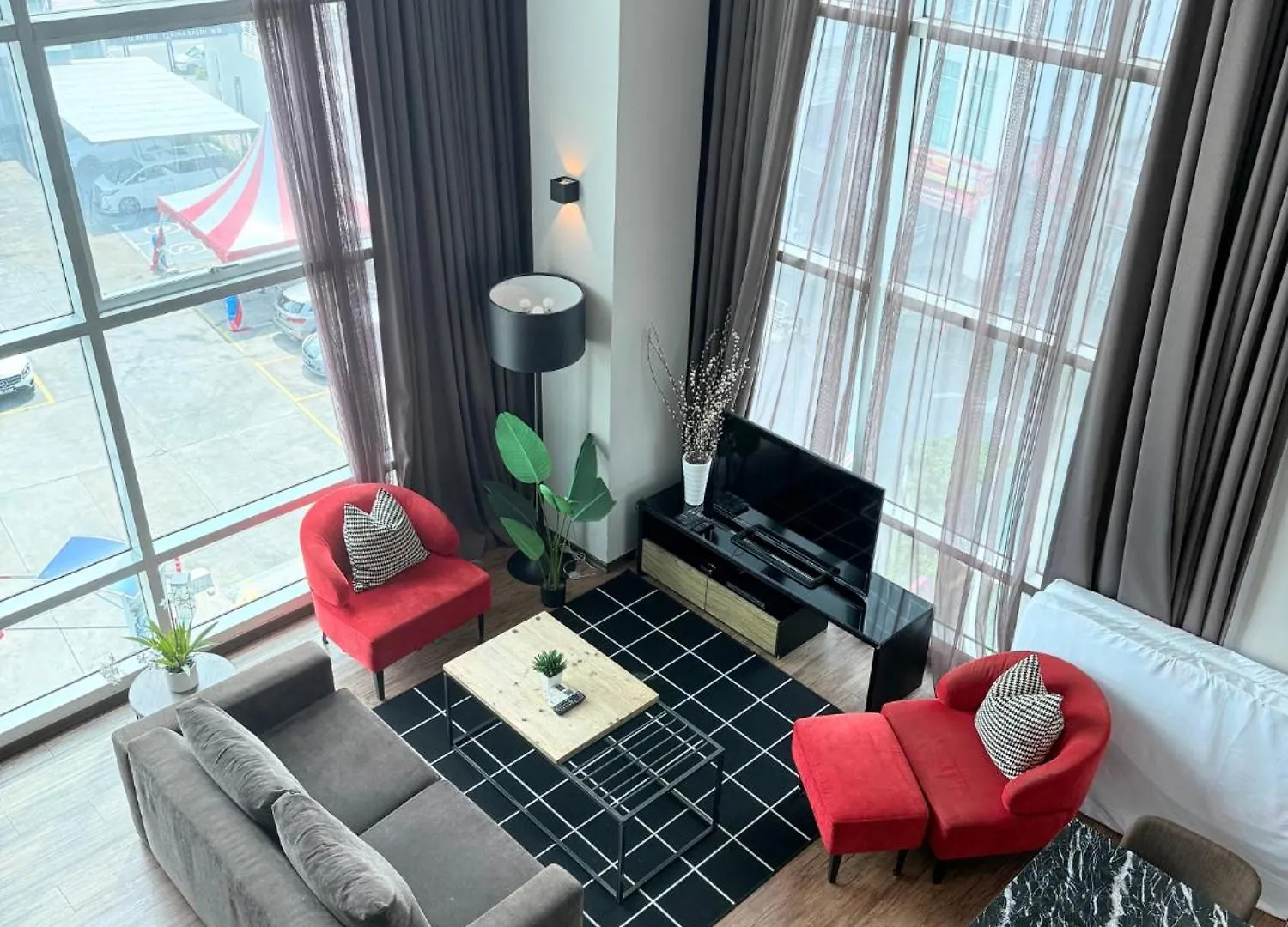 Duplex Seaview Comfort Stay In City By Iz George Town Malezya